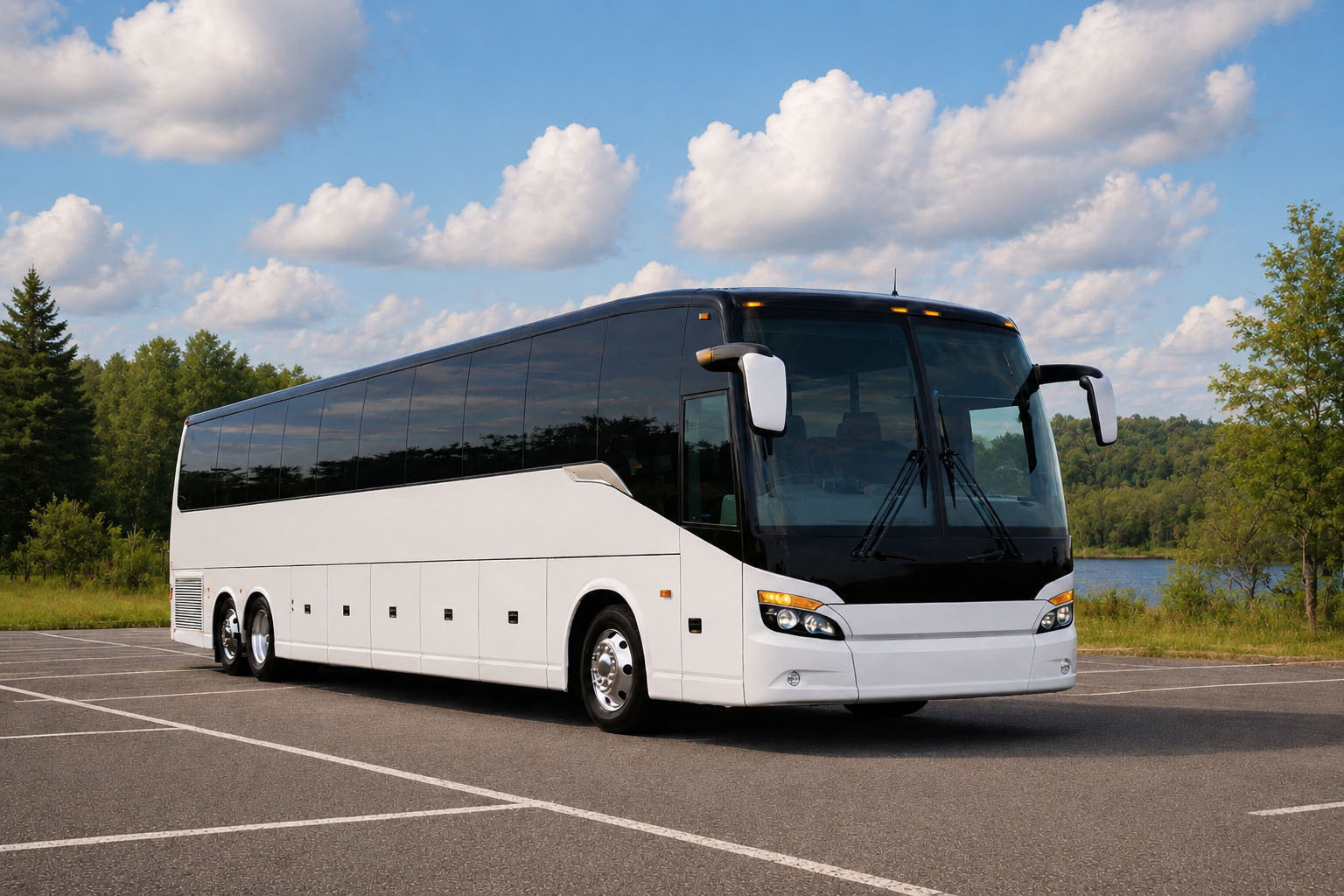 Lake Charles Louisiana Charter Bus Company fleet
